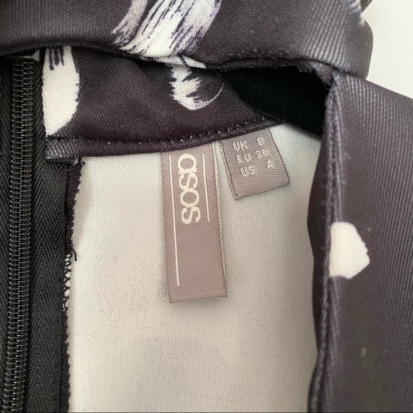 ASOS Printed Top with Peplum - Picture 5 of 6